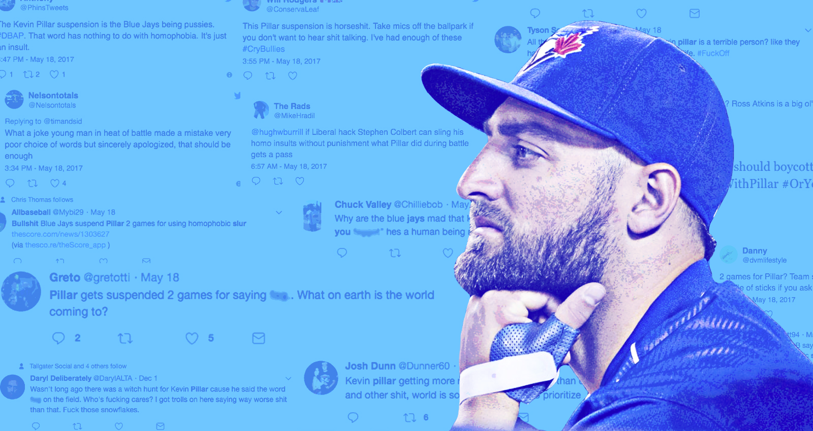 Kevin Pillar apologizes and is suspended for 2 games